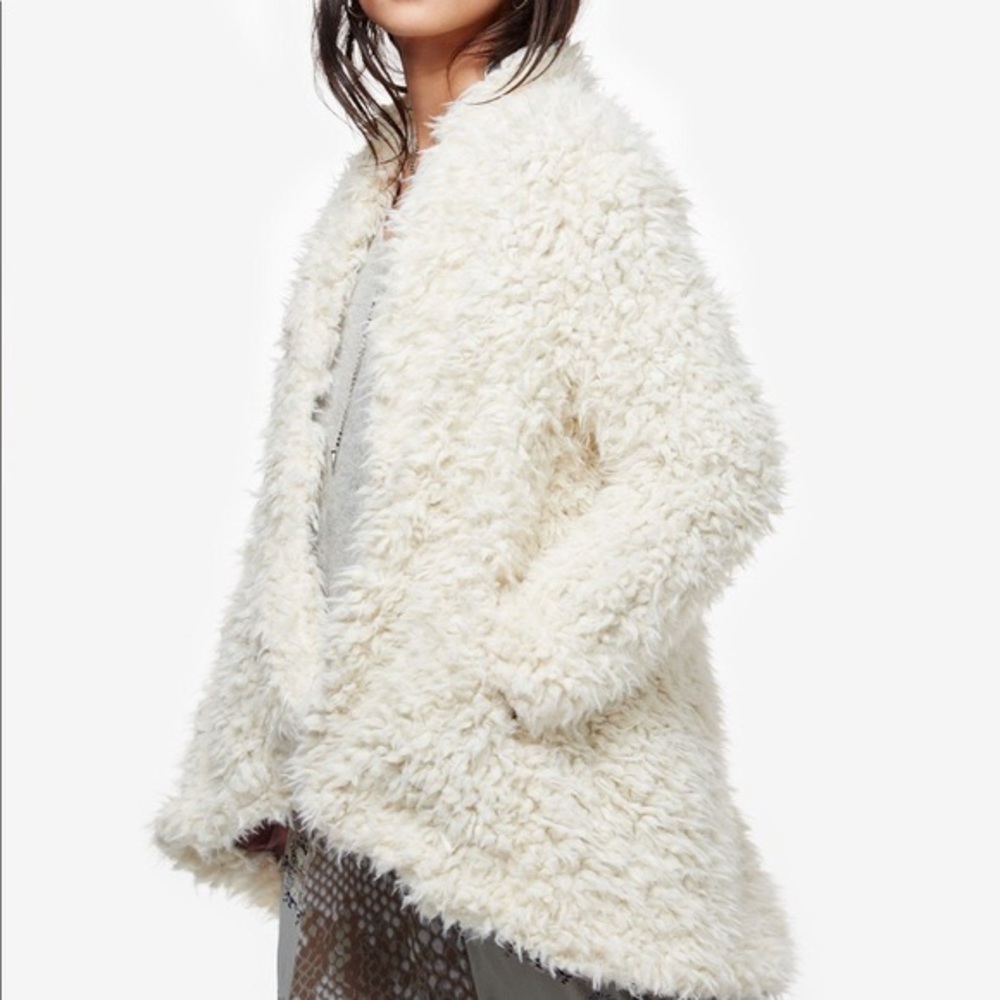 Free People Faux Fur Jacket